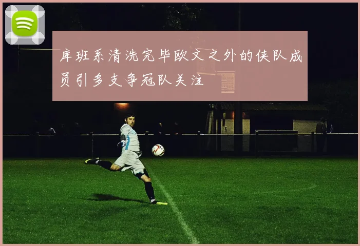 库班系清洗完毕欧文之外的侠队成员引多支争冠队关注